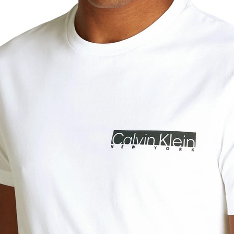 CALVIN KLEIN K10K113800 - WHITE - T SHIRT - Image 3