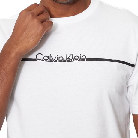 CALVIN KLEIN K10K113802 - WHITE - T SHIRT - Image 3
