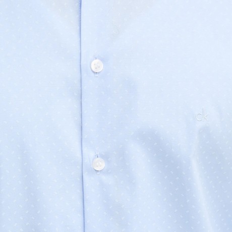 CALVIN KLEIN K10K113846 - Calm Blue - MARŠKINĖLIAI - Image 3