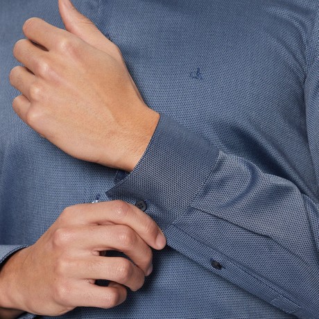 CALVIN KLEIN K10K113864 - Medieval Blue - MARŠKINĖLIAI - Image 3