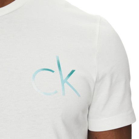 CALVIN KLEIN K10K114146 - WHITE - T-SHIRT - Image 3