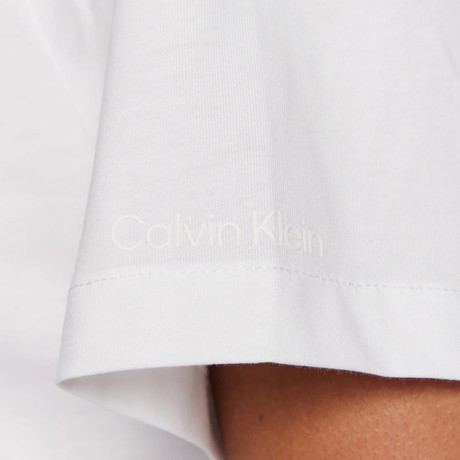 CALVIN KLEIN K20K205338 - WHITE - T SHIRT - Image 3