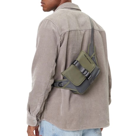 CALVIN KLEIN JEANS K50K511508 - DARK GREY|DUSTY OLIVE - BAGS - Image 3
