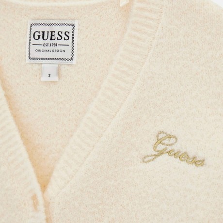 Koszulki Guess cream white &mdash; zdjęcia 3