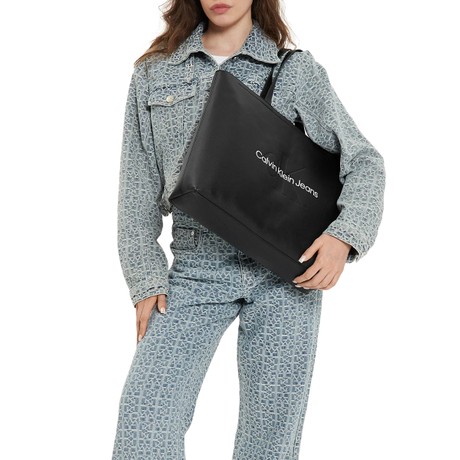 CALVIN KLEIN JEANS K60K612222 - Black/Neutral - BAGS - Image 3