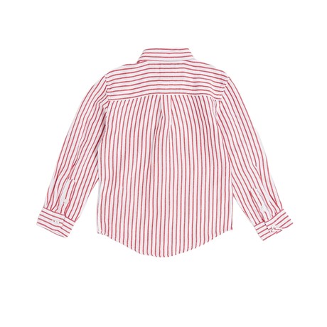 TOMMY HILFIGER KB0KB09630J - Primary Red Stripe - KOŠILE - Image 2