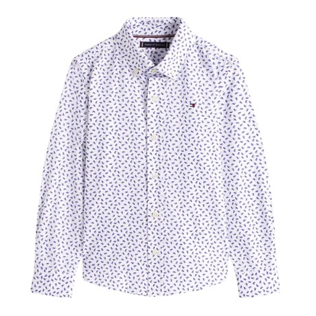 TOMMY HILFIGER KB0KB09681J - White All Over Print - CAMISAS - Image 3