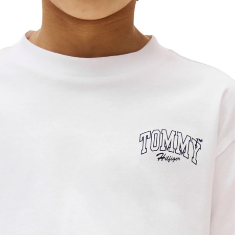 Marškinėliai Tommy Hilfiger white &mdash; fot 3