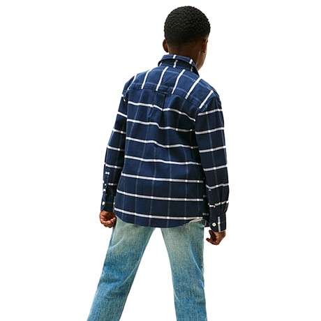 TOMMY HILFIGER KB0KB10096T - Black Check - KOŠILE - Image 2