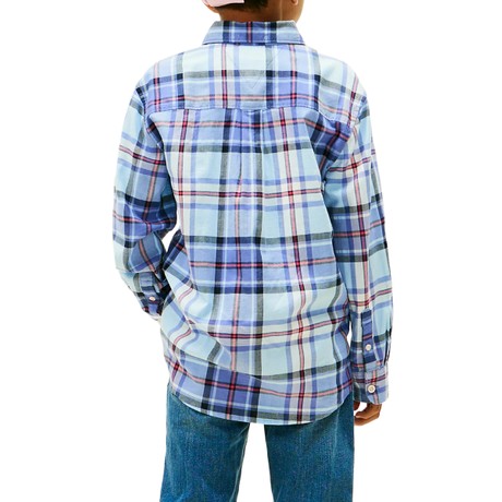 Camicie Tommy Hilfiger light powdery blue multi check &mdash; foto 2