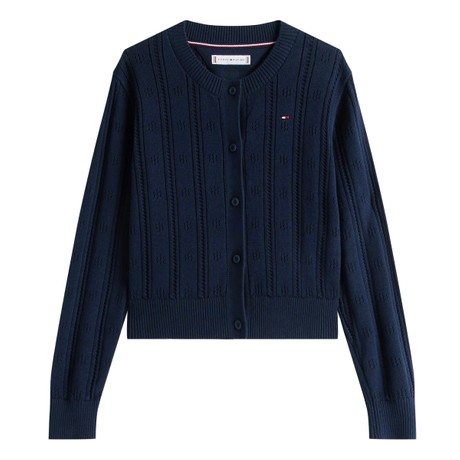 TOMMY HILFIGER KG0KG08677T - Dark Night Navy - TOPWEAR - Image 3