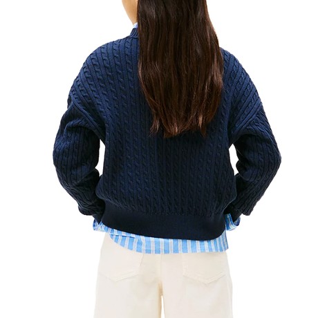 TOMMY HILFIGER KG0KG08848J - Dark Night Navy - PULLS - Image 2