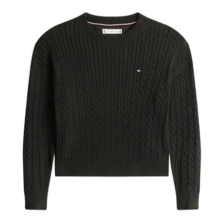 TOMMY HILFIGER KG0KG08848T - Black - TOPWEAR - Image 3