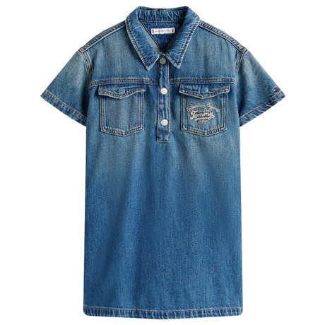 Abiti Tommy Hilfiger islandblue &mdash; foto 3