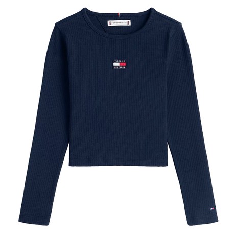 TOMMY HILFIGER KG0KG09065J - Dark Night Navy - T SHIRT - Image 3