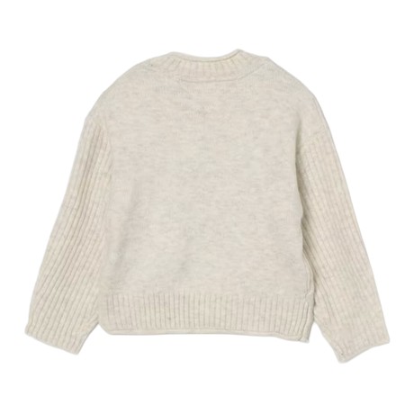 TOMMY HILFIGER KG0KG09335T - Ancient White Htr - TOPWEAR - Image 2