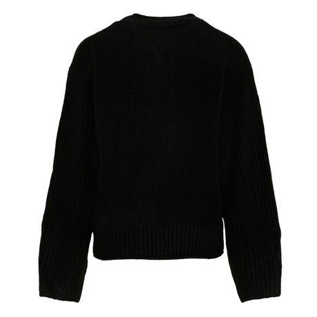 TOMMY HILFIGER KG0KG09335T - Black Htr - TOPWEAR - Image 2