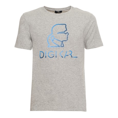 KARL LAGERFELD KL21MTS03 - GRIGIO - T SHIRT