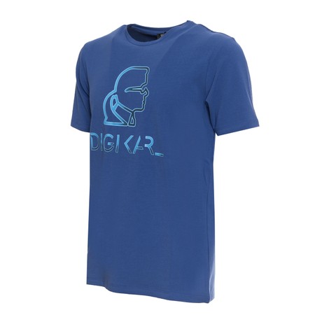KARL LAGERFELD KL21MTS03 - BLUE - T SHIRT - Image 2