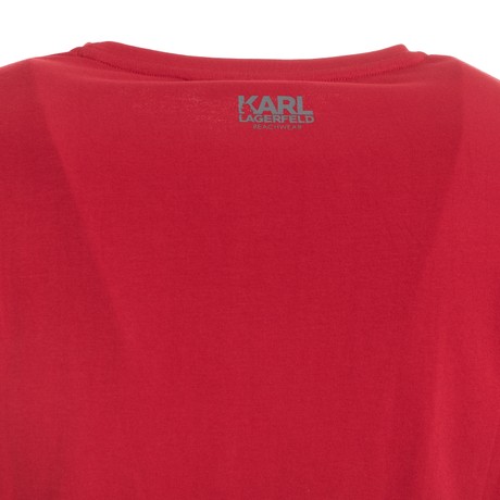 KARL LAGERFELD KL21MTS03 - ROSSO - T SHIRT - Image 2