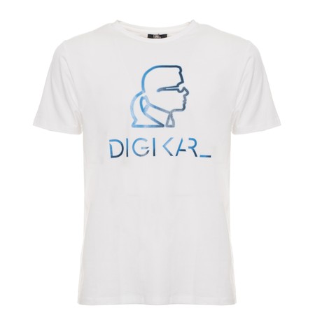 KARL LAGERFELD KL21MTS03 - BIANCO - T SHIRT