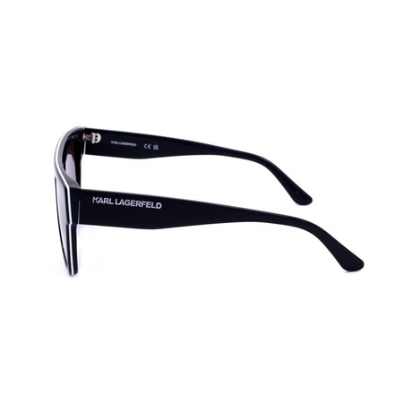 KARL LAGERFELD KL6035S - BLACK WHITE BLACK - СОЛНЦЕЗАЩИТНЫЕ ОЧКИ - Image 3