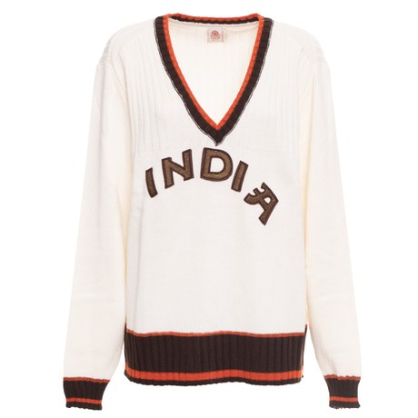 Maglie Franklin Marshall ecru &mdash; foto 2