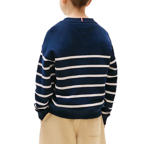 TOMMY HILFIGER KS0KS00633J - Dark Night Navy Stripe - SWEATSHIRT - Image 2