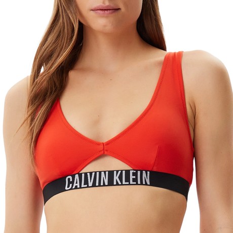 CALVIN KLEIN KW0KW02745 - Flaming Chili - SWIMSUITS