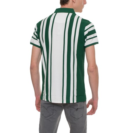 HARMONT & BLAINE JEANS L0BJ110 - VERDE/BIANCO - POLO - Image 2