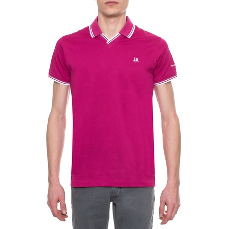 HARMONT & BLAINE JEANS L0BJ170 - FUCSIA BIANCO - POLO