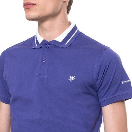 HARMONT & BLAINE JEANS L0BJ290 - VIOLA BIANCO - POLO - Image 3