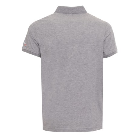 HARMONT & BLAINE JEANS L0DJ220 - GRIGIO BIANCO ROSSO - МУЖСКИЕ СПОРТИВНЫЕ РУБАШКИ С КОРОТКИМИ РУКАВАМИ - Image 2