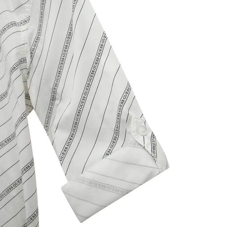 GUESS L5RH04 - LOGO WHITE - MARŠKINĖLIAI - Image 3