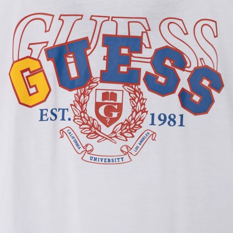 GUESS L5RI03 - Pure White                     - T SHIRT - Image 2