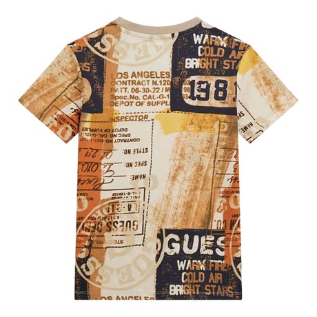 T-shirt Guess postcard print &mdash; foto 2