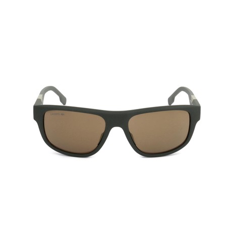 LACOSTE L6042S - MATTE KHAKI/BROWN FLASH GOLD - СОЛНЦЕЗАЩИТНЫЕ ОЧКИ