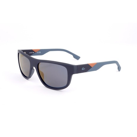 LACOSTE L6042S - MATTE BLUE/BLUE FLASH ORANGE - СОЛНЦЕЗАЩИТНЫЕ ОЧКИ - Image 2