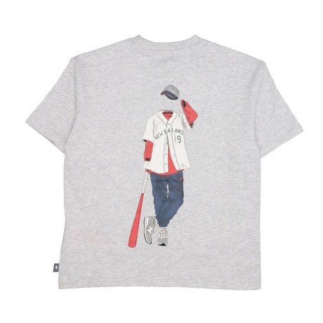 T-shirt New Balance ash heather &mdash; foto 2