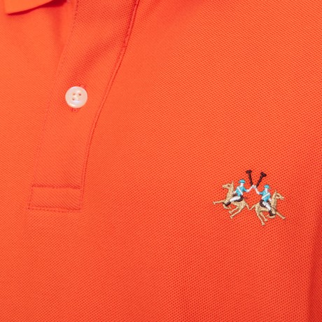 LA MARTINA LMH124MTS009OR - Orange Peel - POLO SHIRTS - Image 3
