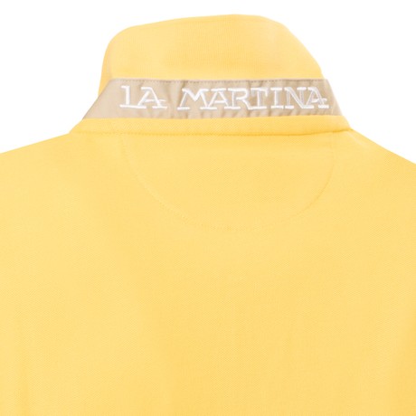 LA MARTINA LMH124MTS009YE - Empire Yellow - POLO SHIRTS - Image 3