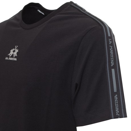 LA MARTINA LMH124MTS044BK - Black - TRIČKO - Image 3