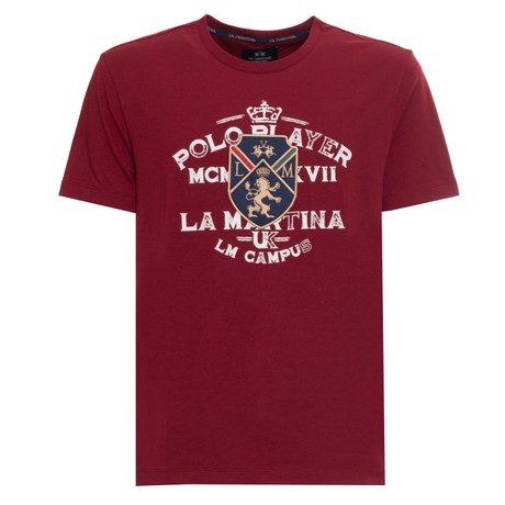 LA MARTINA LMH125MTS028RD - RED - TRIČKO - Image 2