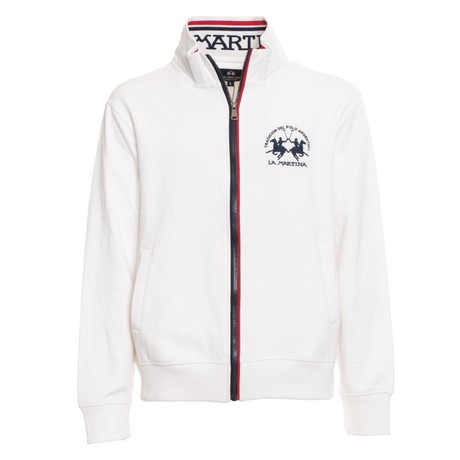 LA MARTINA LMH222MSS03WH - Optic White - MIKINY - Image 2