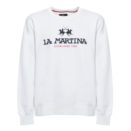 LA MARTINA LMH222MSS05WH - Optic White - MIKINY - Image 2