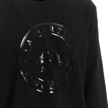 LA MARTINA LMH222MSS12BK - Black - MIKINY - Image 3