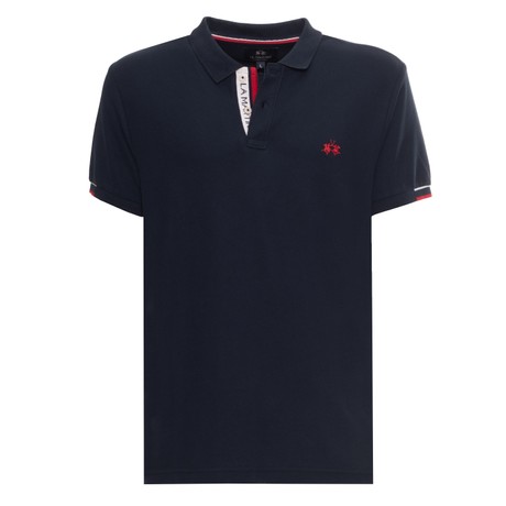 LA MARTINA LMH223MTS01BNV - Navy - POLO - Image 2