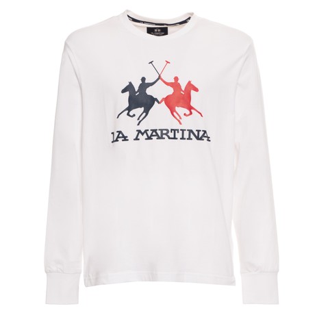 LA MARTINA LMH223MTS057WH - Optic White - TRIČKO - Image 2