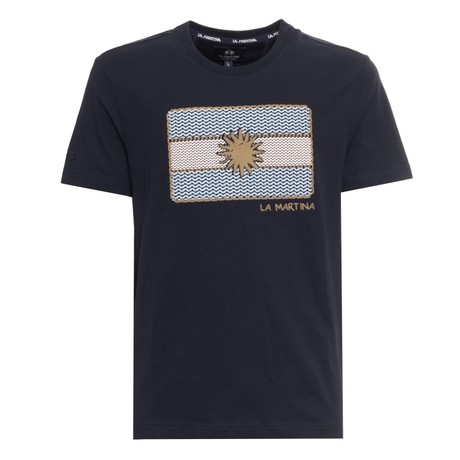 LA MARTINA LMH224MTS067NV - NAVY - T SHIRT - Image 2