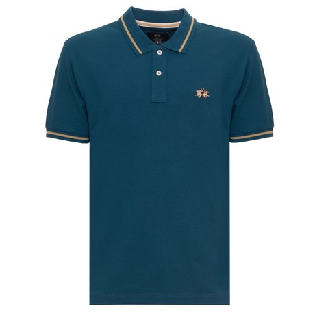 LA MARTINA LMH224MTS076BL - Blue Coral - POLO - Image 2